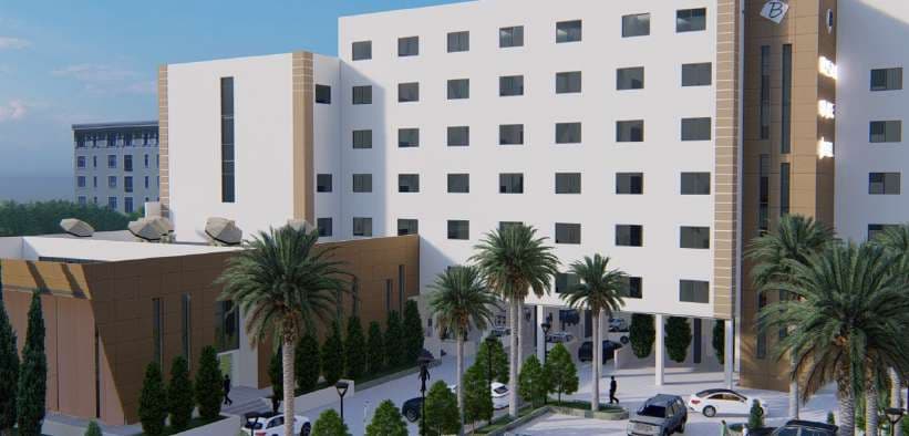 Proposed Bristol Palace Hotel Extension - View 2